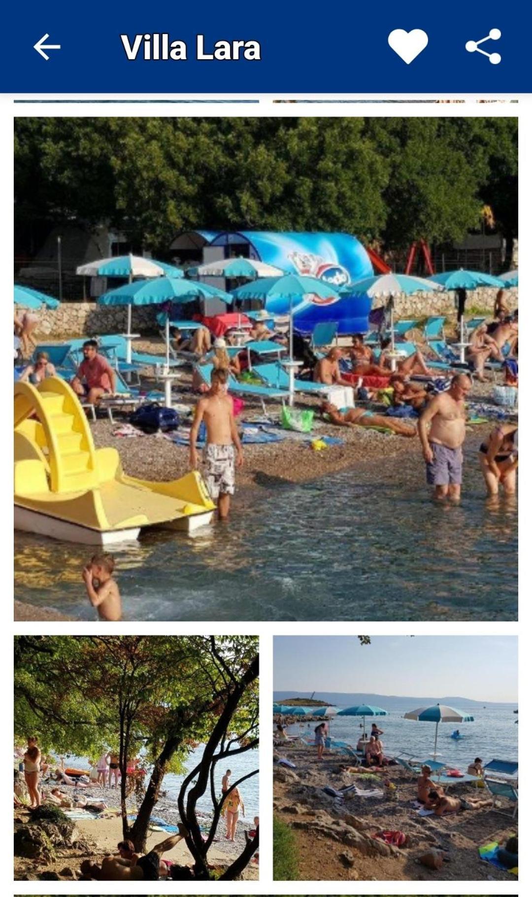 Villa Lara Klenovica Exteriör bild