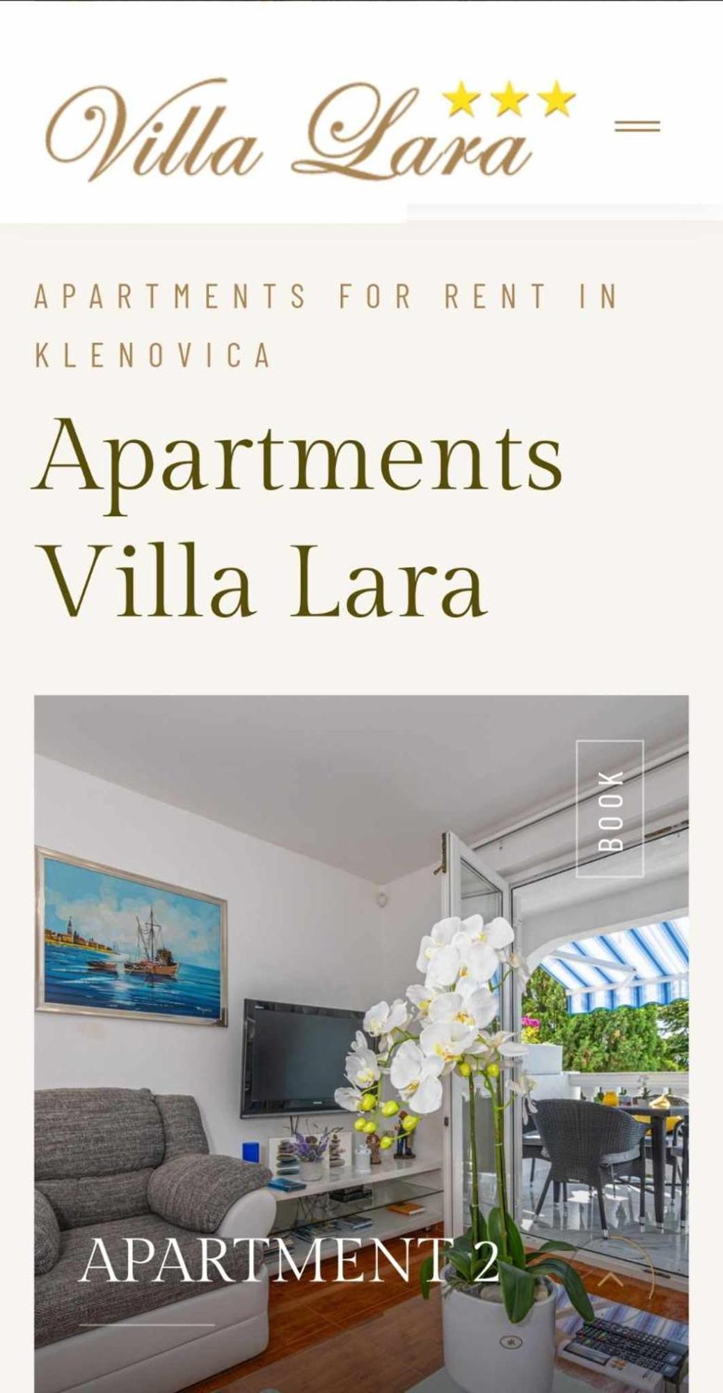 Villa Lara Klenovica Exteriör bild