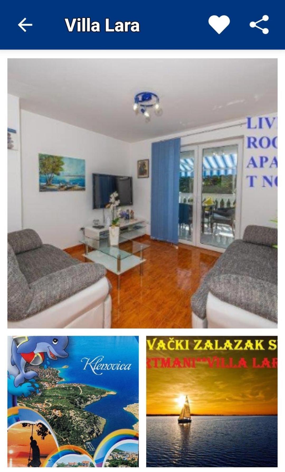 Villa Lara Klenovica Exteriör bild
